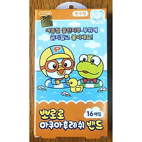 Băng cá nhân chống thấm nước Pororo Aqua fresh 16 miếng