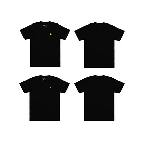 Combo 2 Áo thun 5THEWAY Tay Ngắn Đen aka 2 PACK 5TW/RTW TRADITIONAL FIT TEE in BLACK TEE