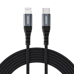 Dây Cáp Sạc USB Type-C to Lightning Chuẩn MFi Choetech 1.2m IP0039 - Hàng Chính Hãng