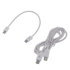 Cáp mở rộng chuyển đổi chuyển đổi đầu đực Micro USB 2.0 B sang Micro USB B Male có hỗ trợ OTG Màu sắc: 1m