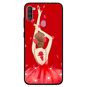 Ốp lưng dành cho Samsung A11 mẫu Cô Gái Múa