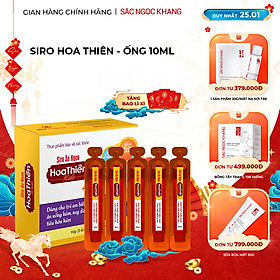 Siro Ăn Ngon Hoa Thiên SẮC NGỌC KHANG vỉ 20 ống x 20ml giúp hổ trợ kích thích hệ tiêu hóa & ăn ngon miệng