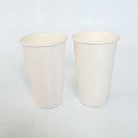 Ly giấy 16oz~472ml - Lốc 50 ly giấy trơn