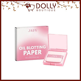 Giấy Thấm Dầu Jary Oil Blotting Paper Kiểm Soát Dầu Da Khô Thoáng (100 Tờ /1 Hộp)