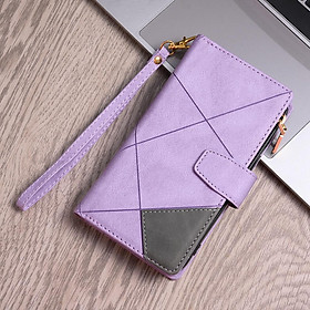 Ốp điện thoại da gập mềm có khóa kéo đa năng cho Samsung Galaxy Note10+/Note 10 Pro/Note20 Ultra 5G Note 9 S10 Plus S10+ S10e S10 5G