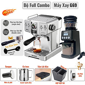 Mua Máy pha cà phê espresso CF05 PRO chuyên nghiệp toàn diện DIY  giảm áp tự động an toàn nâng cấp  Hàng Chính Hãng