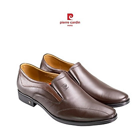 Giầy tây nam không dây Pierre Cardin 732 - NÂU - 43