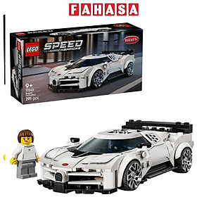 Đồ Chơi Lắp Ráp Siêu Xe Thể Thao Bugatti Centodieci - Lego Speed Champions 77240 (291 Mảnh Ghép)