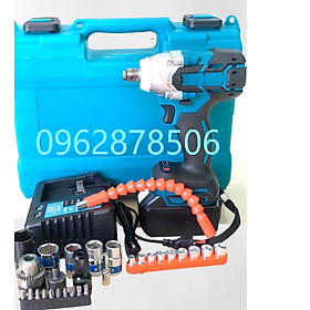 Mua siết bulong 198v  bộ 1  pin kèm bộ phụ kiện