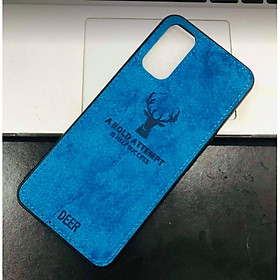 Ốp Lưng Vải Jeans Cho OPPO Reno 5 - Hàng Nhập Khẩu