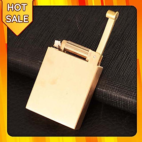 Mua Vỏ Hột Quẹt Bật Lửa Xăng Đá Đồng Thủ Công Shufang-LF Thiết Kế Đẹp Độc Lạ - Dùng Xăng Bấc Đá Cao Cấp