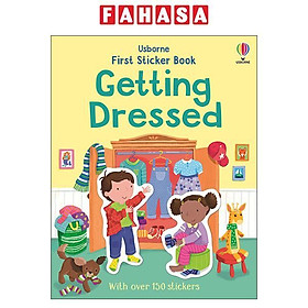 Sách ngoại văn: First Sticker Book Getting Dressed