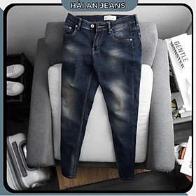 Quần jeans nam VNXK - Quần Jean Nam Ống đứng - jean co giãn đẹp nhất