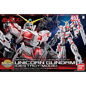 ĐỒ CHƠI UNICORN GUNDAM [DESTROY MODE] MEGA SIZE 1/48 BANDAI MÔ HÌNH LẮP RÁP