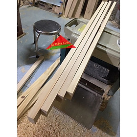 Mua Bó 4 thanh gỗ thông vuông 2x3cm dài 1m bào láng 4 mặt dùng làm khung sườn  trang trí  DIY