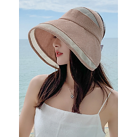 Mũ nữ rộng vành chống nắng phong cách Hàn, nón nữ thời trang mới