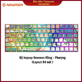 Mua Bộ keycap Newmen Rồng - Phượng 84 nút (Layout 84 nút ) - Hàng Chính Hãng