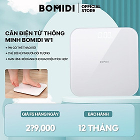 Mua Cân điện tử thông minh BOMIDI W1 - Hàng nhập khẩu