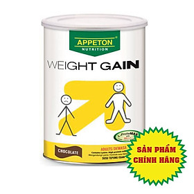 Hình ảnh Thức uống dinh dưỡng giúp tăng cân người lớn - APPETON WEIGHT GAIN ADULT (Thức uống dành cho người gầy) - Hộp 900g