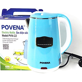 Bình đun siêu tốc Povena (nhựa) PVN - 22 - Hàng chính hãng