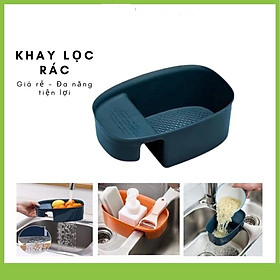 Khay Lọc Rác Kèm Để Đồ Đa Năng