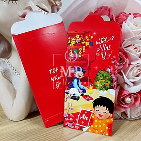 Bao Lì Xì 2023 Tết Độc Lạ Màu Đỏ Đẹp Hoạt Hình Kỷ Mão Cute Dễ Thương