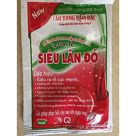 Mua Siêu lân đỏ- Ra rễ cực mạnh 20ml (dùng cho 20L nước) dùng hiệu quả cho lan  cây cảnh trồng chậu