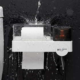 Hộp đựng giấy vệ sinh treo tường chống thấm nước HT SYS-COCO-A1804