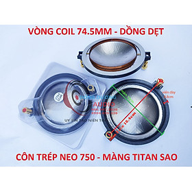 Mua COIL TRÉP NEO 750 - CÔN TRÉP NEO 850 - DÂY ĐỒNG DẸT - MÀNG TITAN SAO - CÔN LOA TÉP KÈN