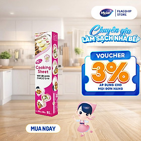 [MyJae x Toyal] Giấy Nến 2 Mặt Lót Nồi Chiên, Nướng Bánh, Giấy Lót Chống Dính 30cm x 30cm (50 Tờ/Hộp)