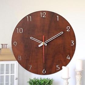 Mua Đồng hồ trang trí gỗ treo tường trang trí phong cách tối giản