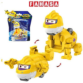 Đồ Chơi Robot Biến Hình Cỡ Nhỏ - Khủng Long Brachy Cứu Hộ - Super Wings YW790043