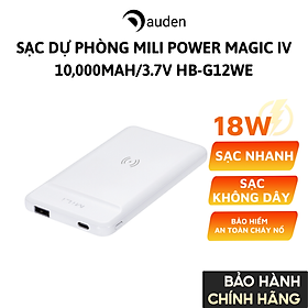 Mua Sạc dự phòng MiLi Power Magic IV 10 000mAh/3.7V - HB-G12WE - Hàng chính hãng
