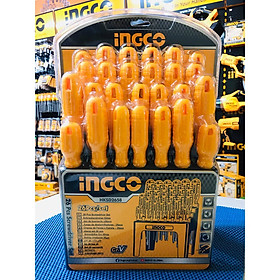 Mua Bộ 26 tua vít dẹp   bake  sao  vuông ingco HKSD2658