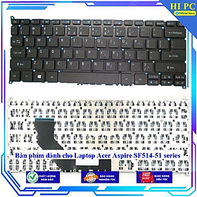 Bàn phím dành cho Laptop Acer Aspire SF514-51 series - Hàng Nhập Khẩu mới 100%