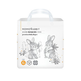 Bỉm Dán MOMO RABBIT - Size XL - 12-17kg - 28 Miếng