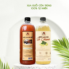 Combo Lau Sàn Sả Chanh & Quế, Nước Lau nhà AN AN đã được kiểm định tại sở