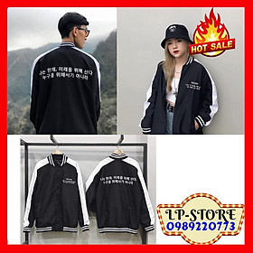 Áo Khoác Dù Jacket Bomber ( có form rộng XL kèm ảnh thật )