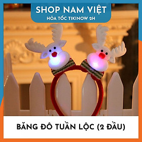 Băng Đô Biểu Tượng Giáng Sinh Có Đèn Led