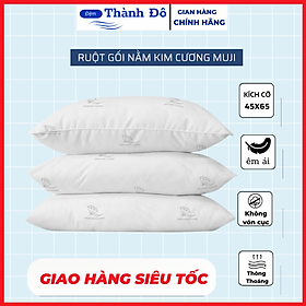 Mua Ruột gối xuất khẩu cao cấp kim cương 45x65