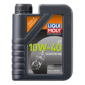 NHỚT CHUYÊN DÙNG CHO XE TAY GA LIQUI MOLY MOTORBIKE SCOOTER 10W-40 20832 1LIT