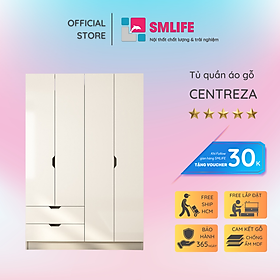 Mua Tủ quần áo hiện đại sang trọng bằng gỗ công nghiệp SMLIFE Centreza