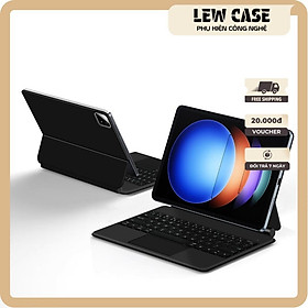 Bao da bàn phím magic keyboard OEM cho Xiaomi Pad 6S Pro 12.4 inch có trackpad, đèn led phím 7 màu