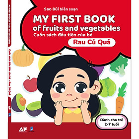 Hình ảnh My First Book Of Fruits And Vegetables - Cuốn Sách Đầu Tiên Cho Bé Chủ Đề Rau Củ Quả