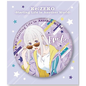 Combo 3 huy hiệu RE:ZERO - BẮT ĐẦU LẠI Ở THẾ GIỚI KHÁC anime ver THỜI TRANG dễ thương