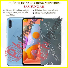 Mua Dán chống nhìn trộm dành cho  Samsung A11 - Dán cường lực dẻo nano 9H+