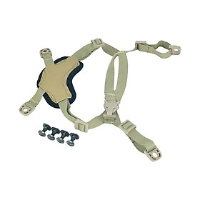 Suspensions System  Retention with Bolts & Screws Heavy Duty Strap  Chin Strap System for Hunting Fast/mich/ach/ibh Accessories