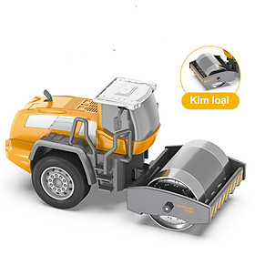 Đồ chơi mô hình xe lu KAVY NO.8810 chất liệu hợp kim và nhựa an toàn, chi tiết sắc sảo