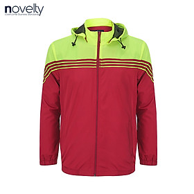 Áo Jacket nam Novelty 02 lớp nón rời thân phối màu xanh 1705622