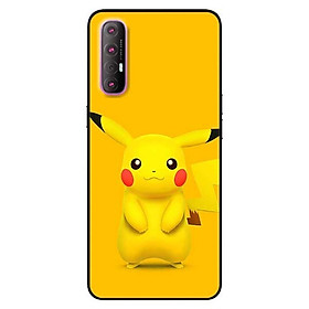 Ốp lưng dành cho Oppo Reno 3 Pro mẫu Pi Vàng